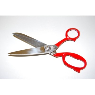 Nożyce PREMAX 7" 18 cm profesjonalne krawieckie z czerwonymi uchwytami 21820700R | Sklep Techmasz