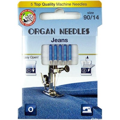 Igły ORGAN 130/705H jeans ECO BOX | Sklep Techmasz