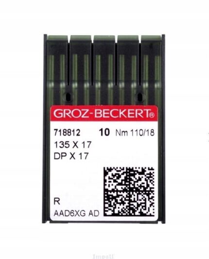 135x17 IGŁY DO CIĘŻKIEGO SZYCIA JUKI DU 1181, JUKI DNU. JACK 6380, ZOJE 303, TYPICAL 1541