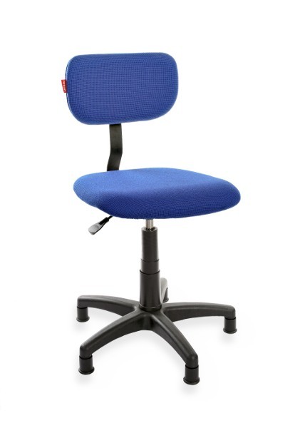 KRZESŁO ERGOPLUS OBROTOWE Z TAPICERKĄ