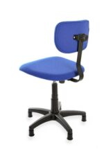 KRZESŁO ERGOPLUS OBROTOWE Z TAPICERKĄ