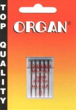 IGŁY ORGAN HAX1SP SUPER STRETCH PÓŁPŁASKIE DO DZIANIN