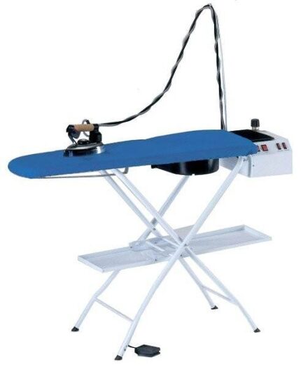 STÓŁ PRASOWALNICZY BIEFFE BF070B Z WYTWORNICĄ 2L I ŻELAZKIEM