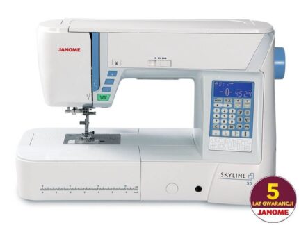 Maszyna do szycia JANOME SKYLINE S5 + 5 LAT GWARANCJI