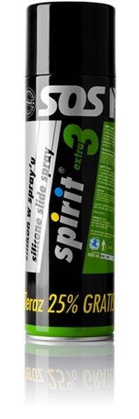 Silikon w spray'u SPIRIT 3 EXTRA o podwyższonej gęstości - 500 ml