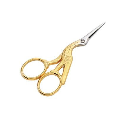 Nożyczki PREMAX 3 i 1/2" 9cm do haftu, pozłacane uchwyty 71250312D"