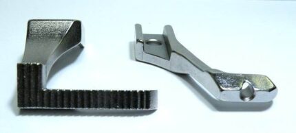 Stopki U192R + U193R do wszywania zamków, prawe półstopki (komplet)