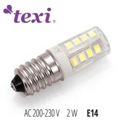 TEXI LED E14 Lampka LED do maszyn domowych - 230 V, 2 W