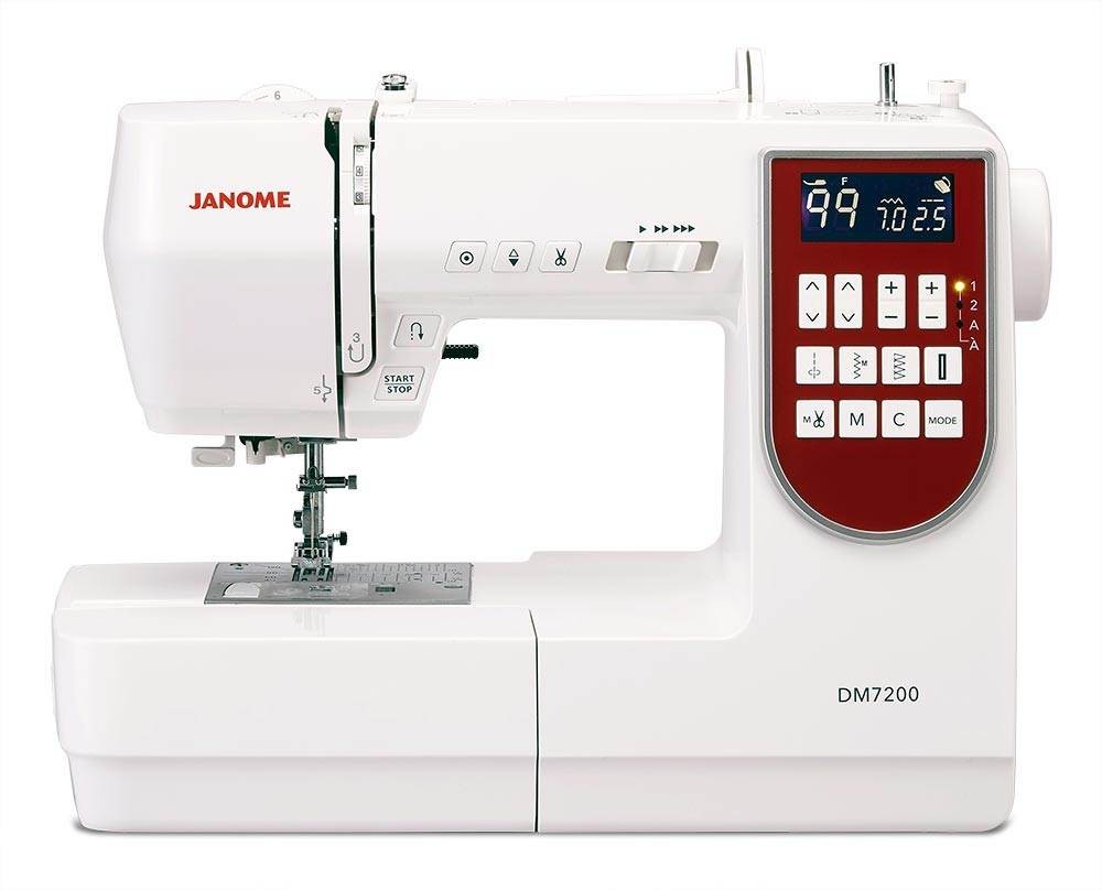 3817 Maszyna do szycia JANOME DM7200 + 5 LAT GWARANCJI