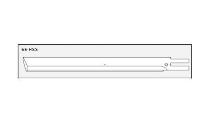 Ostrze noża pionowego do EASTMAN 6", DAYANG CZD-6"" HOFFMAN 120(15,24 cm)"