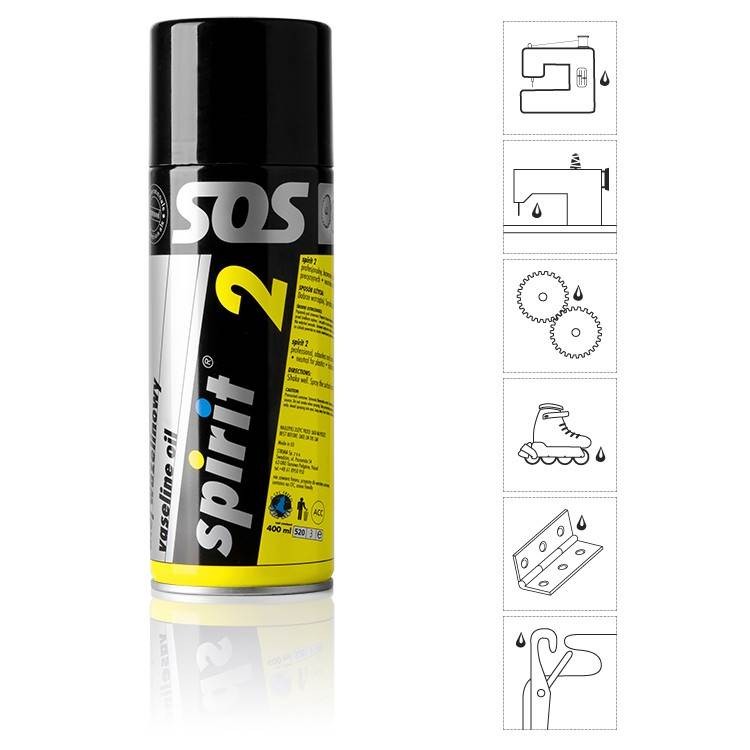 3870 Olej wazelinowy Spirit 2 spray 400 ml