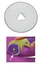 OSTRZE NOŻA KRĄŻKOWEGO 45 MM PROSTE