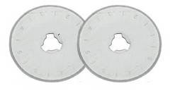 OSTRZE NOŻA KRĄŻKOWEGO 28 MM PROSTE 2 SZT.