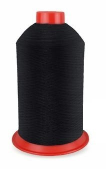 NIĆ ELASTYCZNA LIDO 10 000 M DO OWERLOKA RENDERKI KOLOR CZARNY