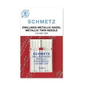 Igła podwójna METALLIC SCHMETZ 130 MET ZWI ROZSTAW 2,5MM
