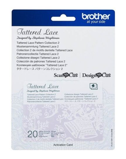 Wzory koronkowe 2 BROTHER ScanNcut CATTLP02