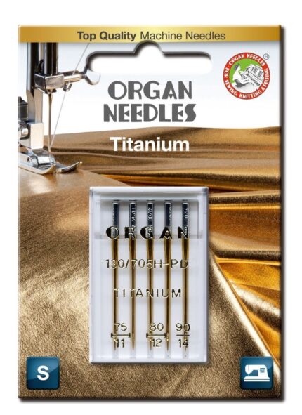 Igły ORGAN 130/705H-PD TITANIUM tytanowe blister