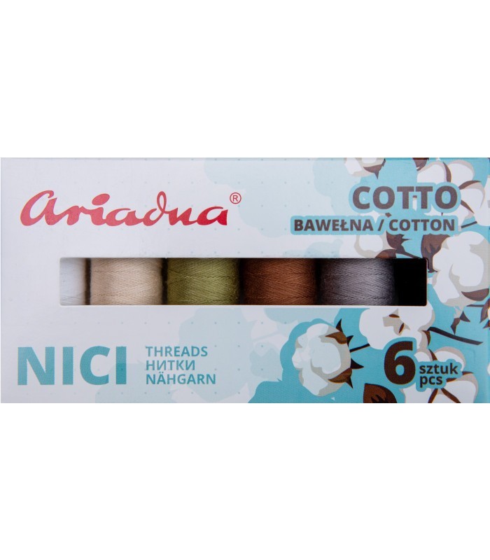 5990 ZESTAW NICI ARIADNA COTTO EARTH 6 SZT. ZIEMIA