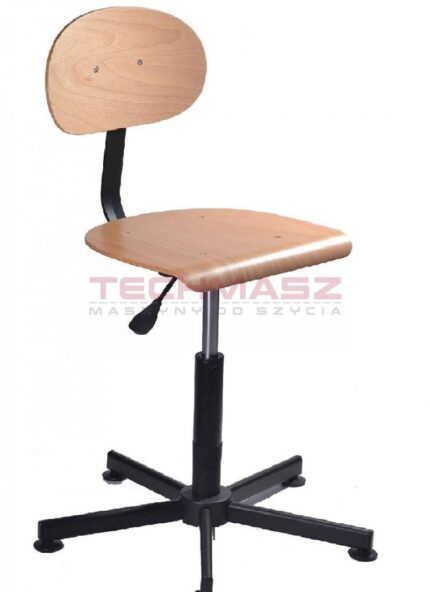KRZESŁO K-11 OBROTOWE DREWNIANE