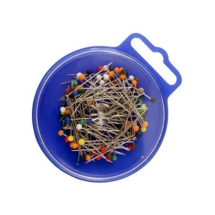 SZPILKI KRAWIECKIE OZDOBNE MIX KOLORÓW KRÓTKIE 30 MM