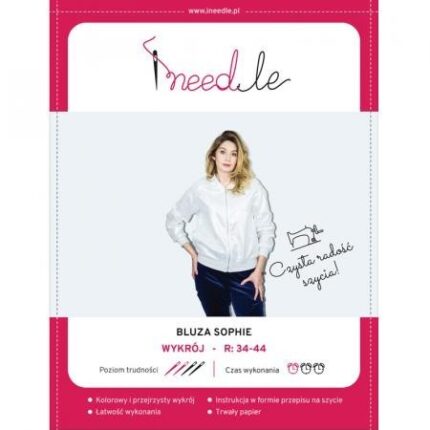 Wykrój iNEEDLE SOPHIE na kurtkę bomberkę