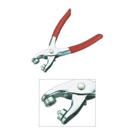 Cęgi do nabijania oczek śr. 6 mm 100 oczek w zestawie