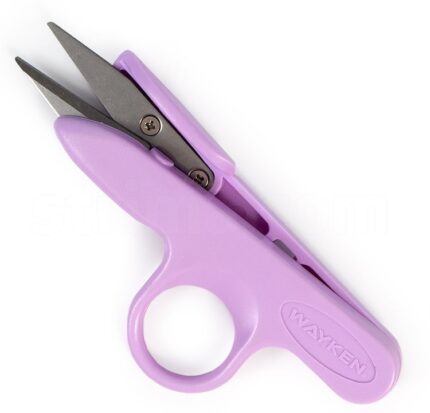 Obcinaczki do nitek fioletowe 12 cm