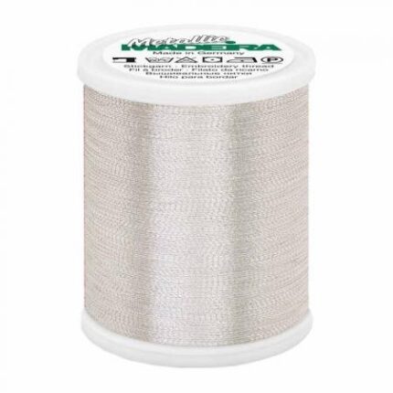 Nić hafciarska MADEIRA metalizowana 40 srebrna 1000m