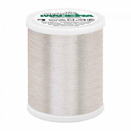 6503 Nić hafciarska MADEIRA metalizowana 40 srebrna 1000m