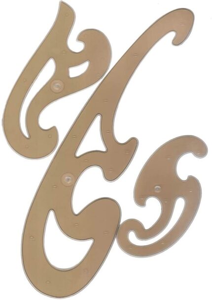 Zestaw krzywików konstruktorskich 3 szt. duży