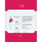 Wykrój na bluzkę damską z dekoltem w łódkę MONICA iNEEDle