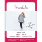 Wykrój na damską tunikę JESSIE iNEEDle