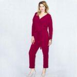 Wykrój na kombinezon z kopertowym dekoltem STEPHANI iNEEDle