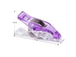 Klips do tkanin 4x27 mm 9 szt.