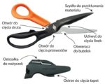 Nożyczki wielofunkcyjne Fiskars Cuts+More 23 cm