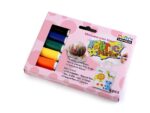 Markery do tkanin 6 szt. kolory standardowe