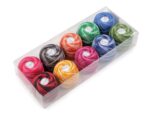 Kordonek bawełniany ombre 10 g mix kolorów zestaw