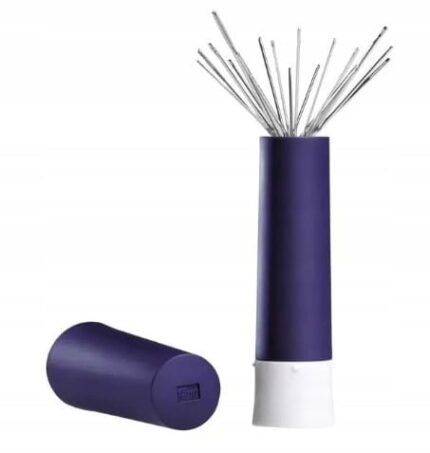 Wykręcany pojemnik z magnesem na stalowe igły i szpilki