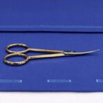 Nożyczki do nitek, wygięte Madeira 10 cm