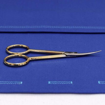 Nożyczki do nitek, wygięte Madeira 10 cm