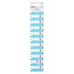 Plastikowa miarka PRYM do szycia i patchworków 21 cm niebieska