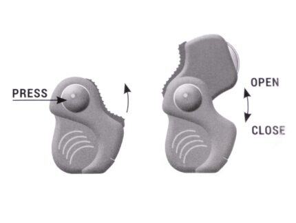 Nóż krążkowy z zabezpieczeniem składany Prym